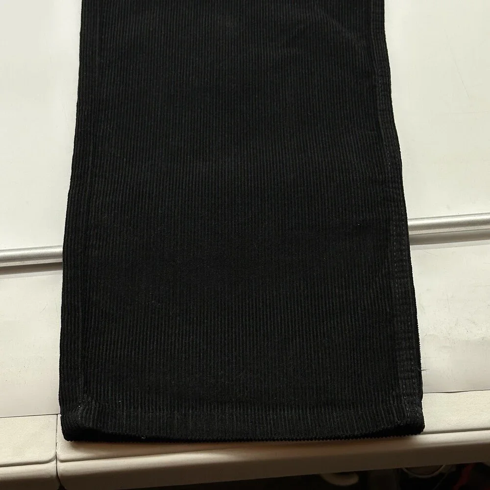 Levi's 565 Loose Straight Men's Size 32x34 Black 100% Cotton Corduroy Jeans NWT